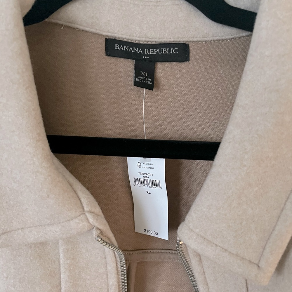Banana Republic Melton Volume Sleeve Jacket